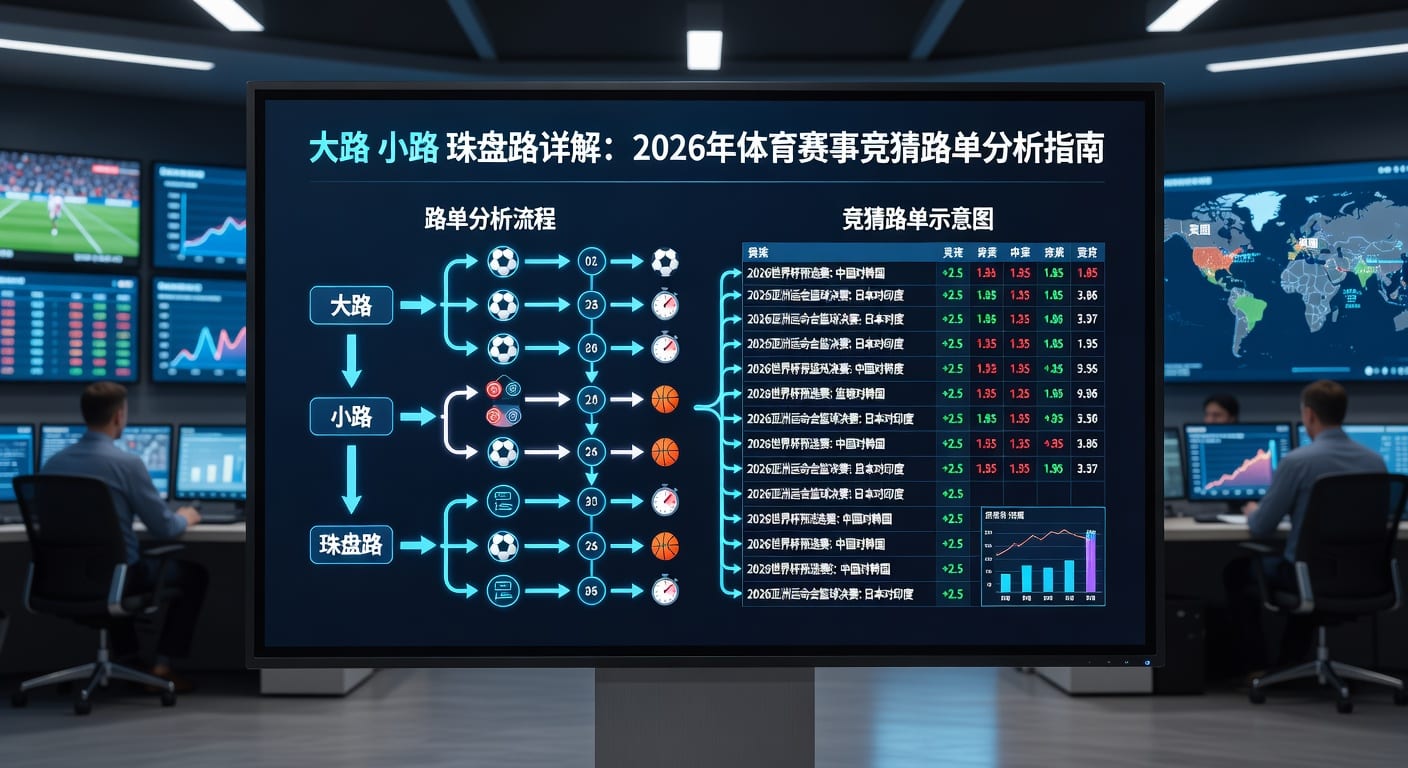 大路小路珠盘路 2026世界杯投注入口分析
