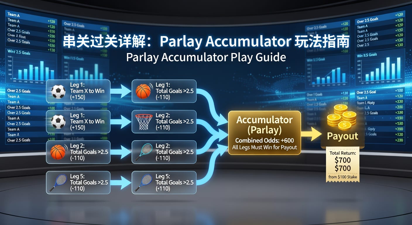 亚美体育 APP：过关 Parlay Accumulator 策略解析，新手必看